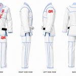 KIDS PRESALE - "All American" Chewjitsu Gi Blue Stitching (Presale by Epic Roll)