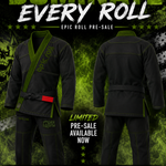 KIDS PRESALE - Black & Military Green ChewJitsu Gi by Epic Roll