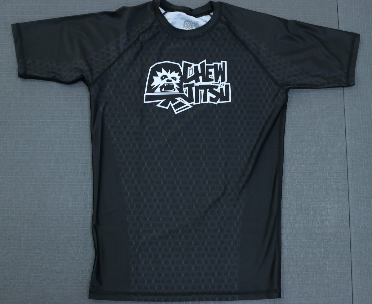 CLEARANCE - ChewJitsu Rash Guard - Black – Chewjitsu