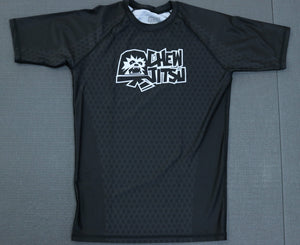 CLEARANCE - ChewJitsu Rash Guard - Black