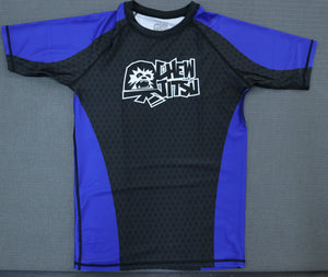 ChewJitsu Rash Guards - Blue