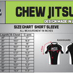 ChewJitsu Rash Guard Top - Brown Belt