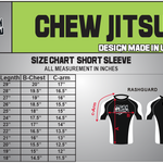 CLEARANCE - ChewJitsu Rash Guards - Blue